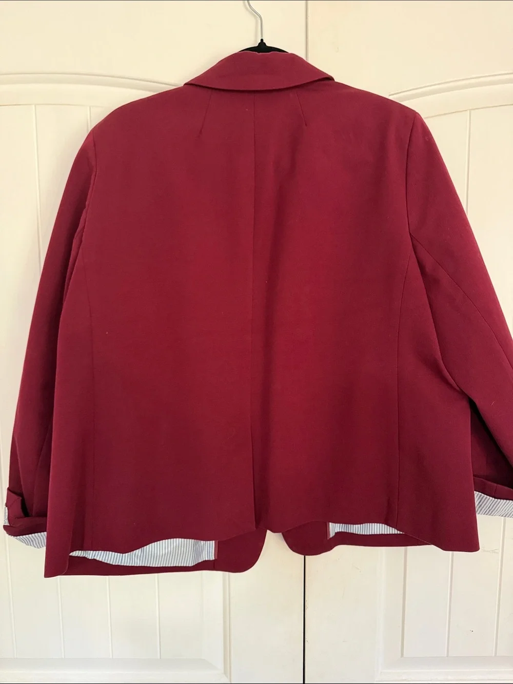 J. Crew Men's Wine-Red Blazer